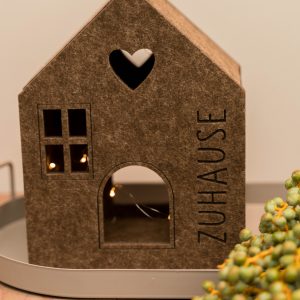 Filzhaus I Zuhause mit LED