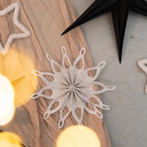 Filzstern I warm grey