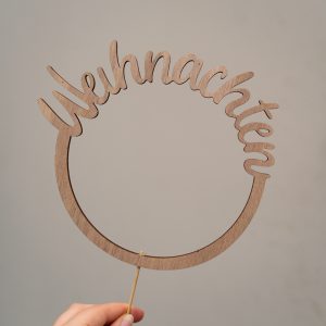 Holzstecker I Weihnachten