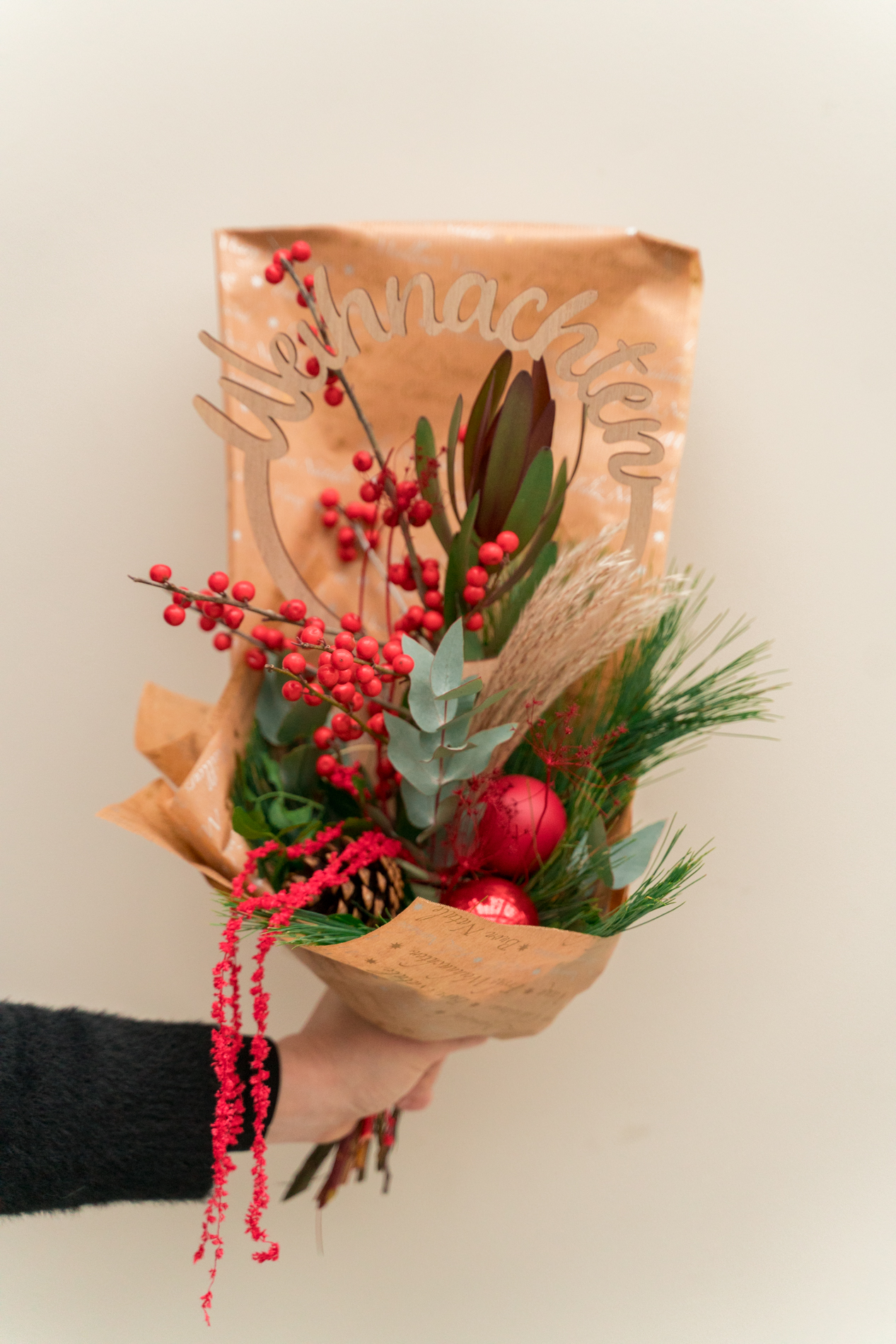 Ilexstrauß I Weihnachten