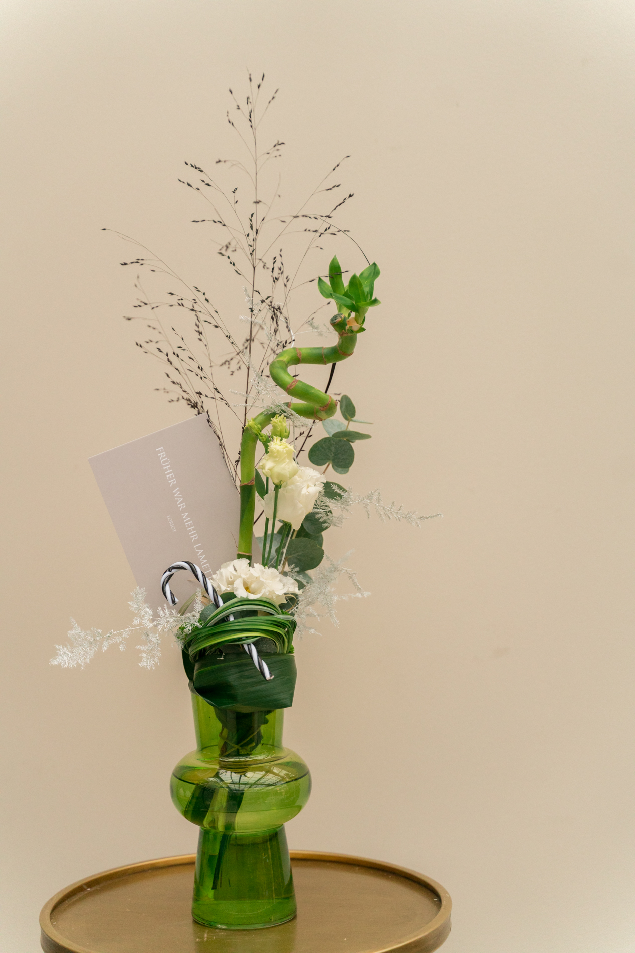 Vase + Strauß I Limetta