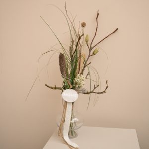 Frühlingsstrauß mit Vase I Home