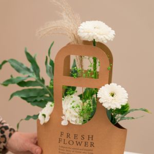 Fresh flower bag I white