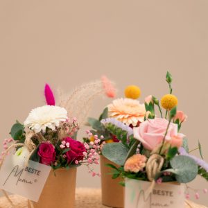 Bunter Blumenbecher I Beste Mama