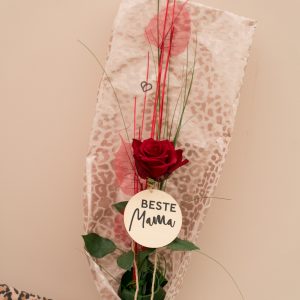 Rote Rose I Beste Mama