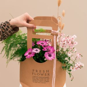 Glashaus-Tasche I Rosa